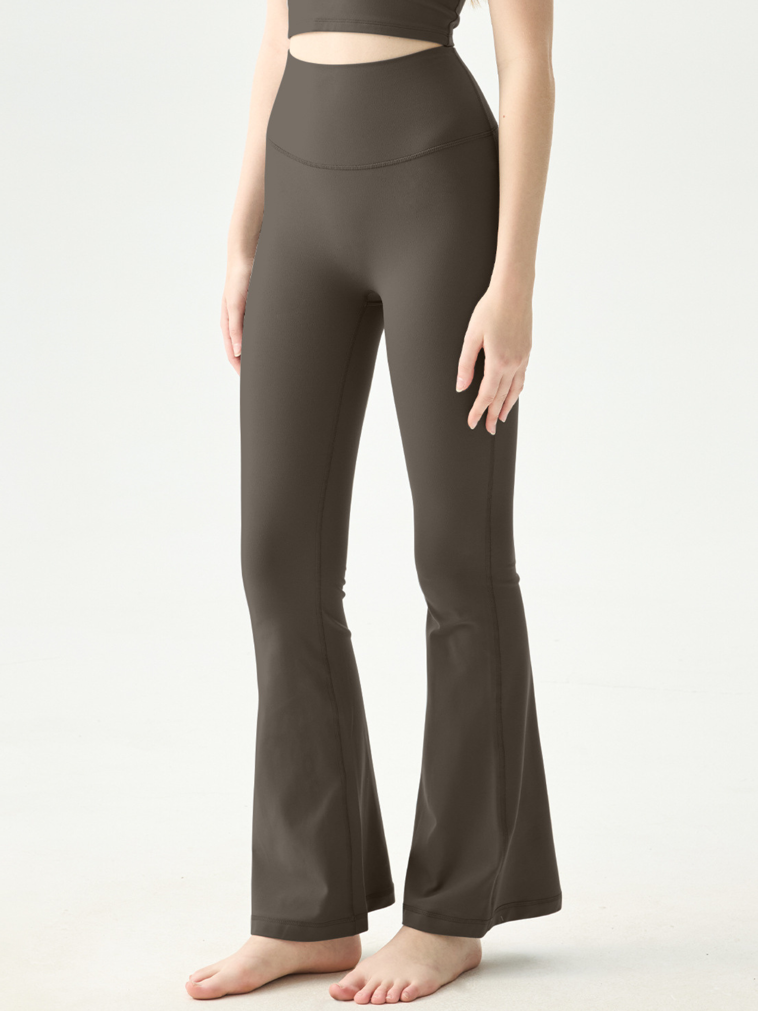One-Size High-Waisted Flare Pants