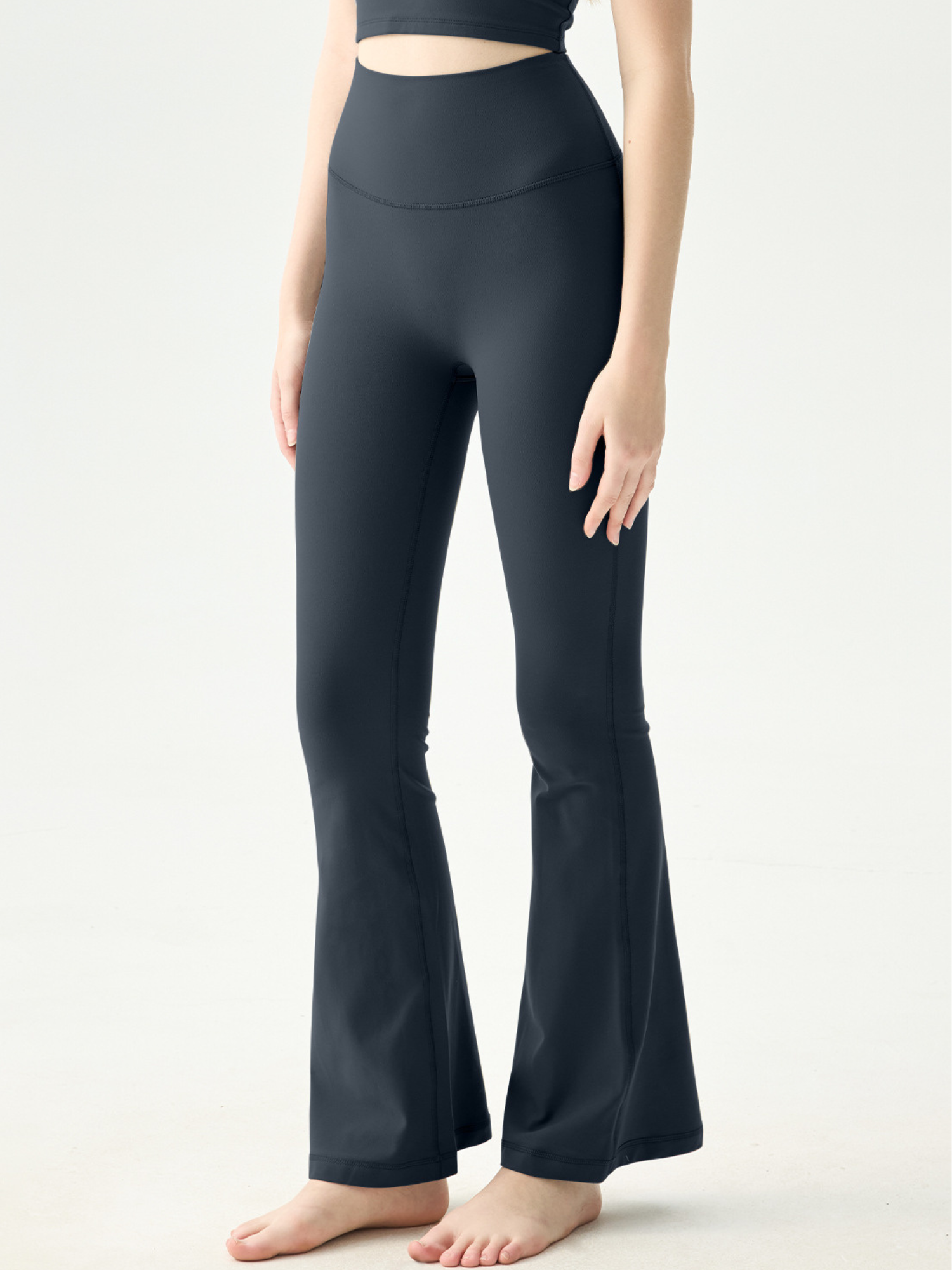 One-Size High-Waisted Flare Pants