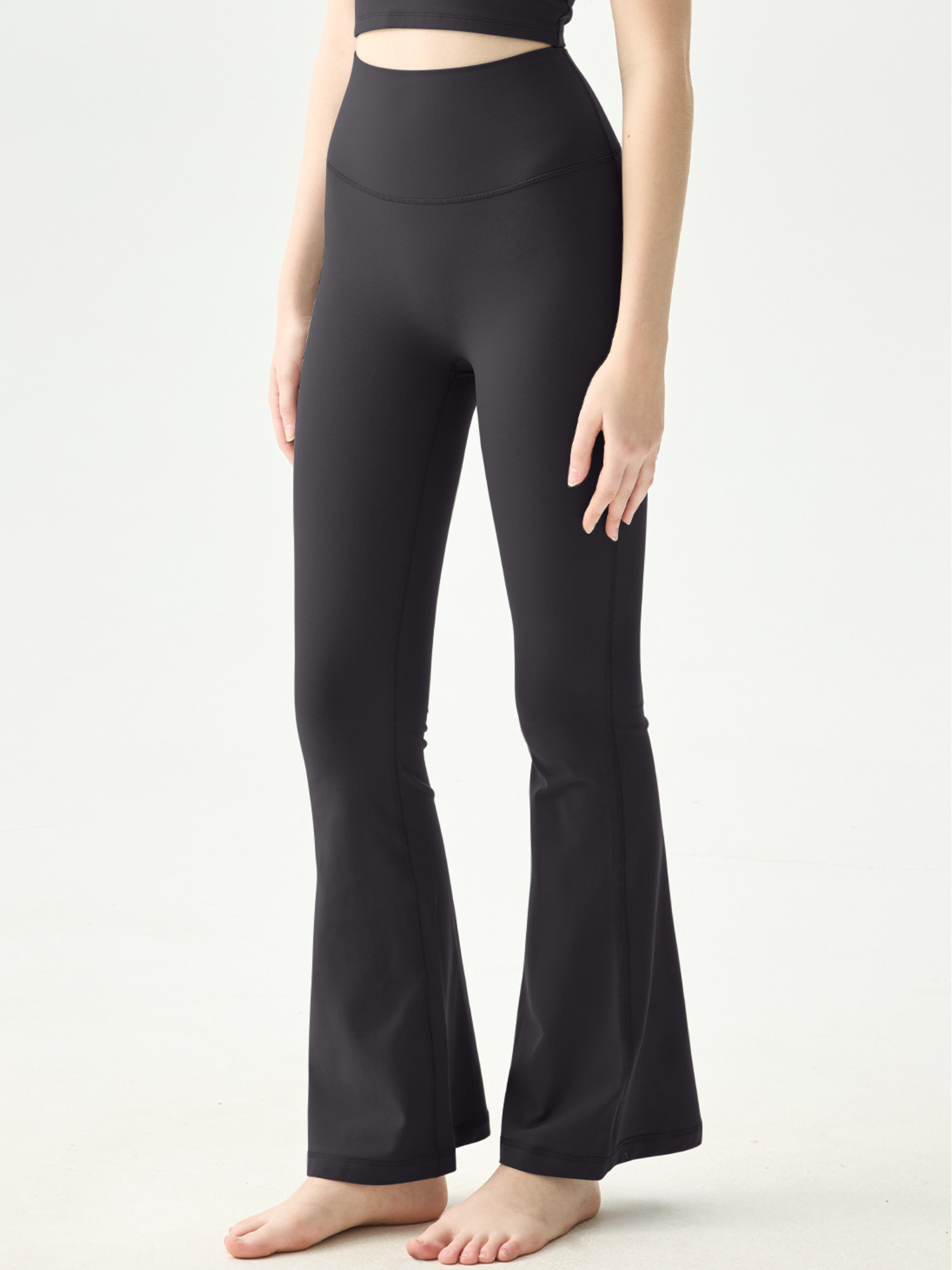 One-Size High-Waisted Flare Pants