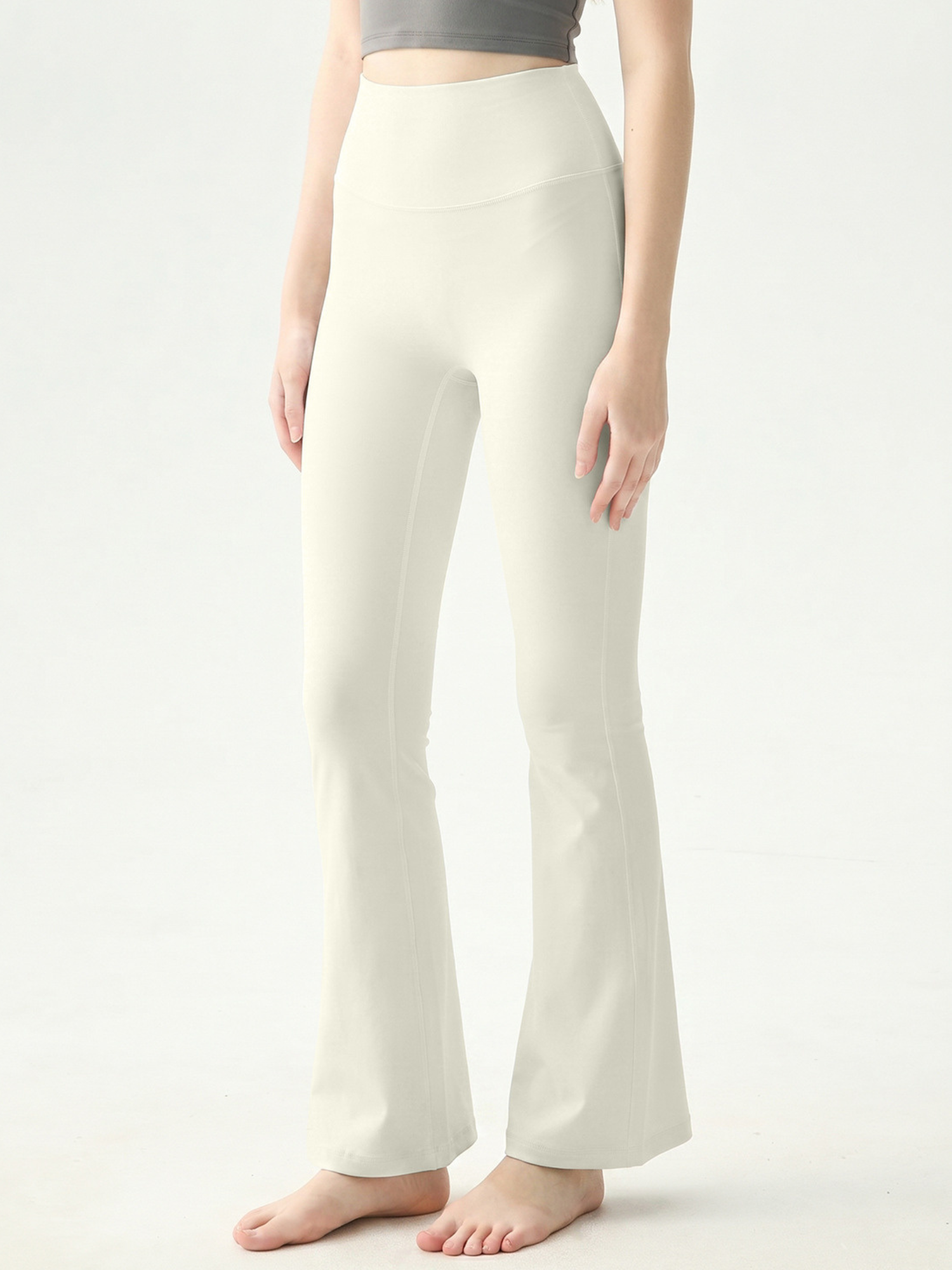 One-Size High-Waisted Flare Pants