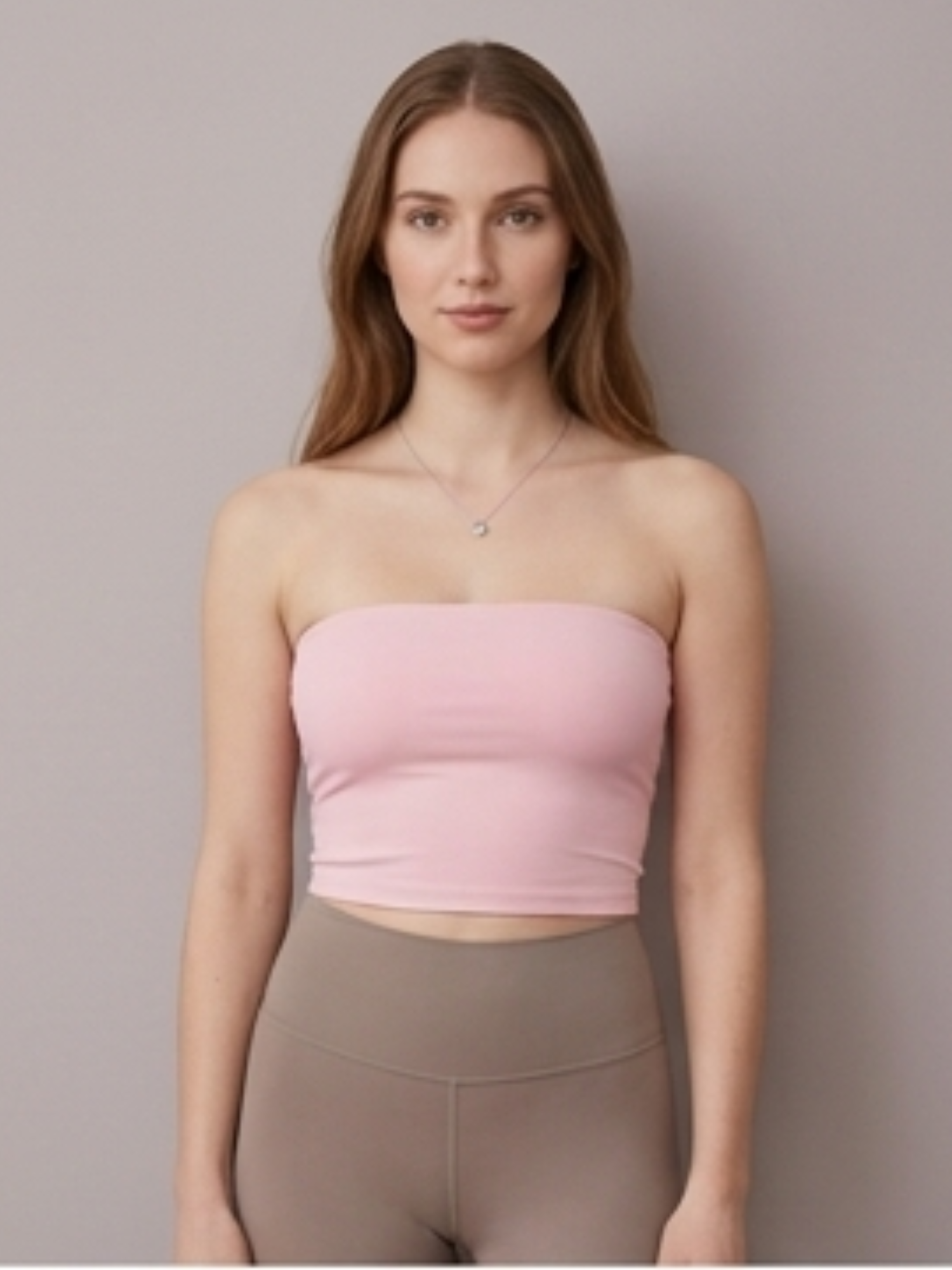 Strapless Tube Top Sports Bra