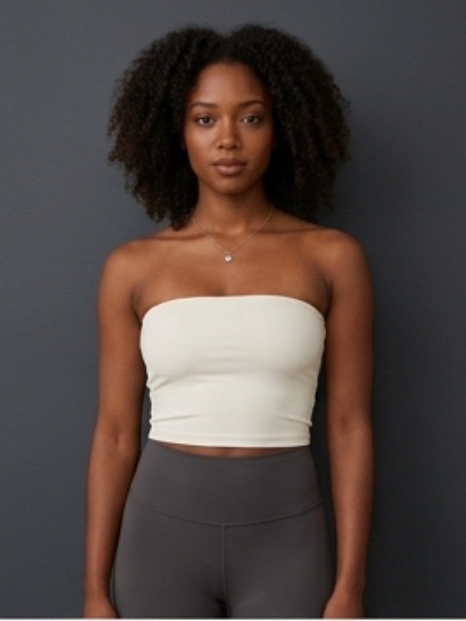 Strapless Tube Top Sports Bra