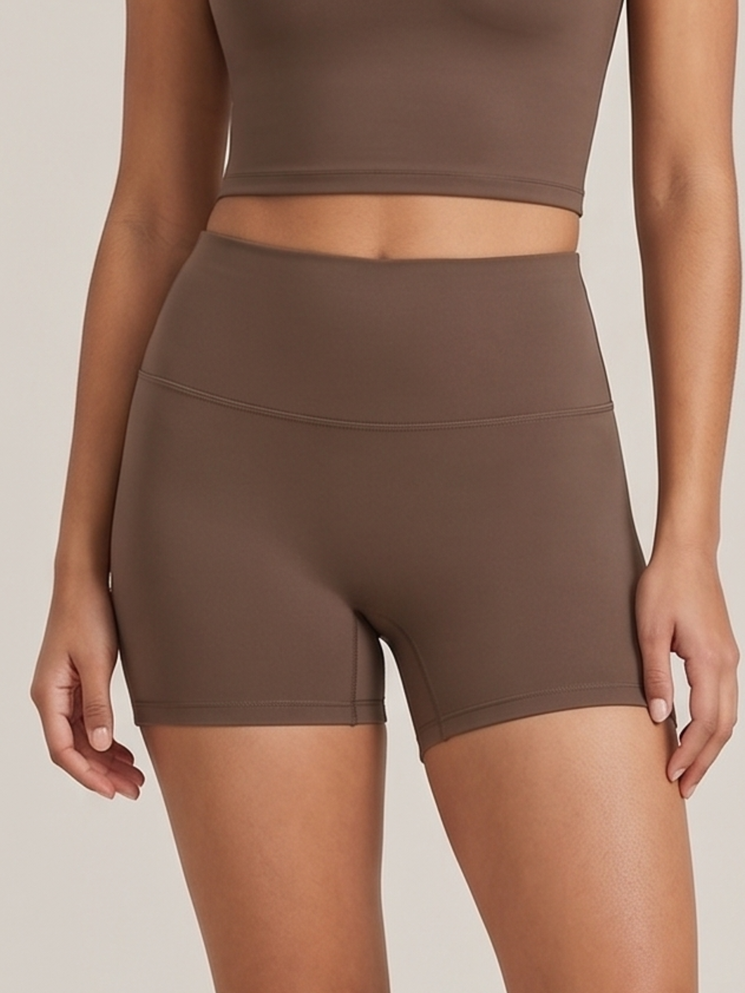 Lift & Breathe High-Waisted Yoga Shorts