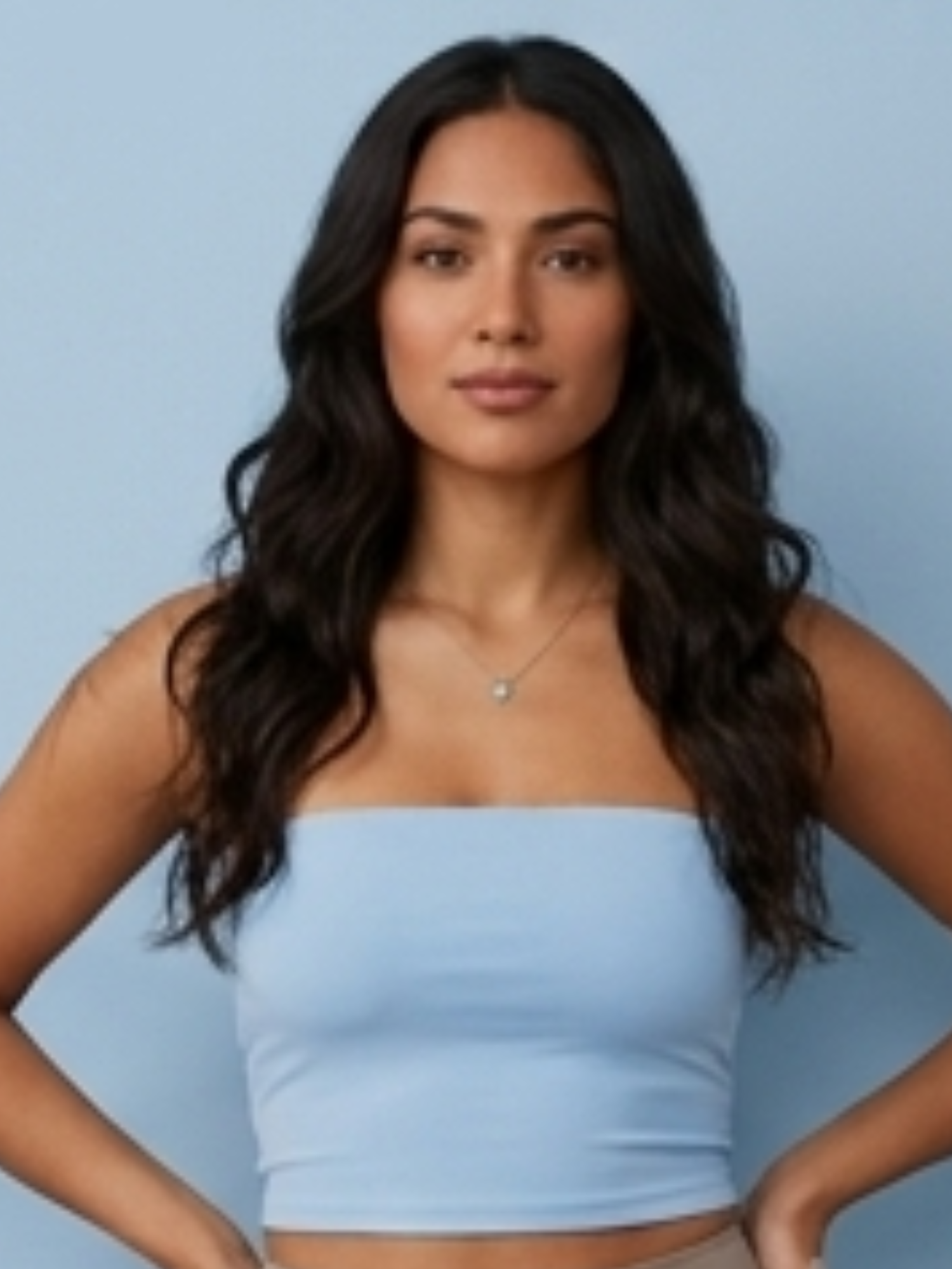 Strapless Tube Top Sports Bra