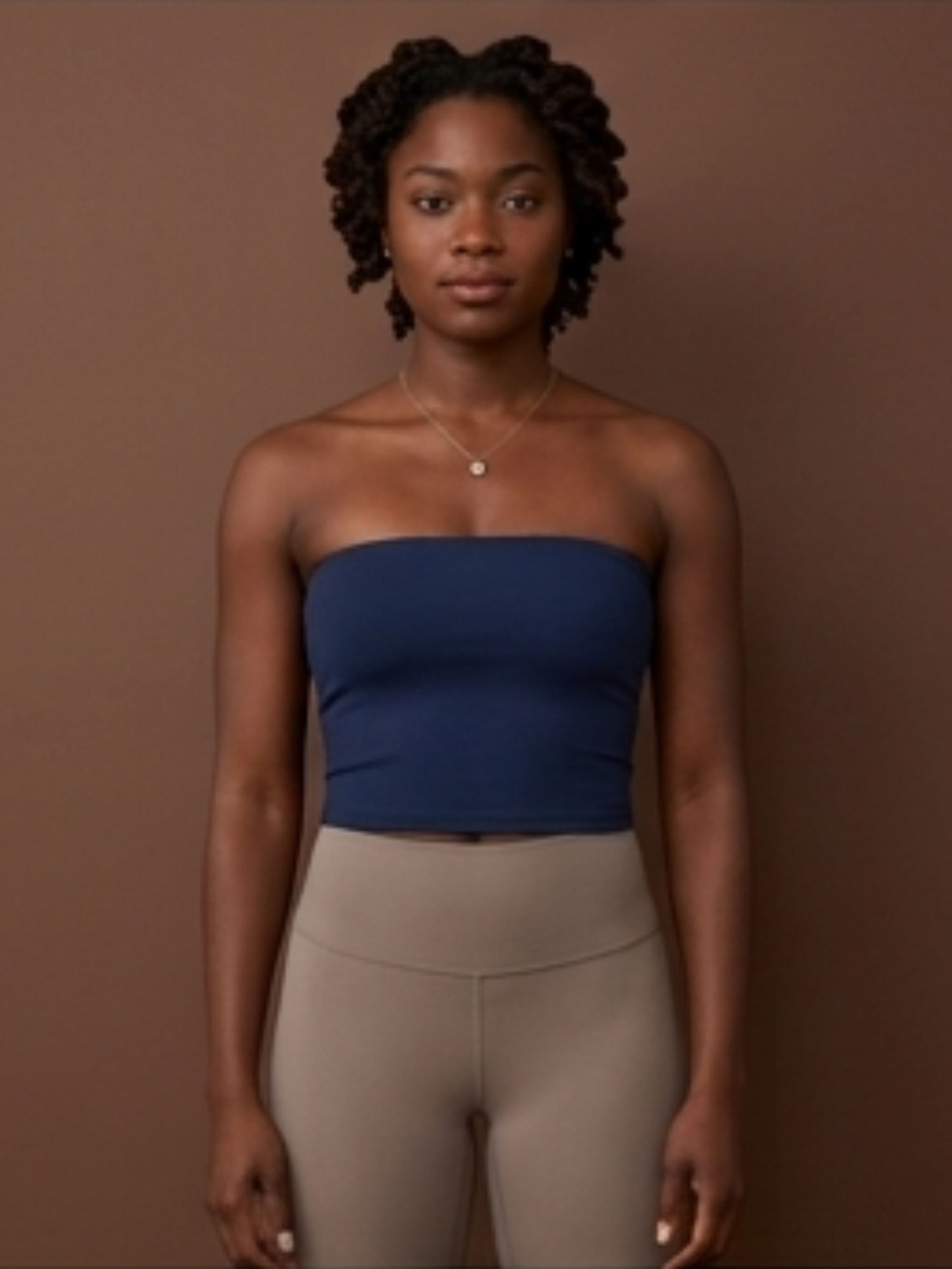 Strapless Tube Top Sports Bra