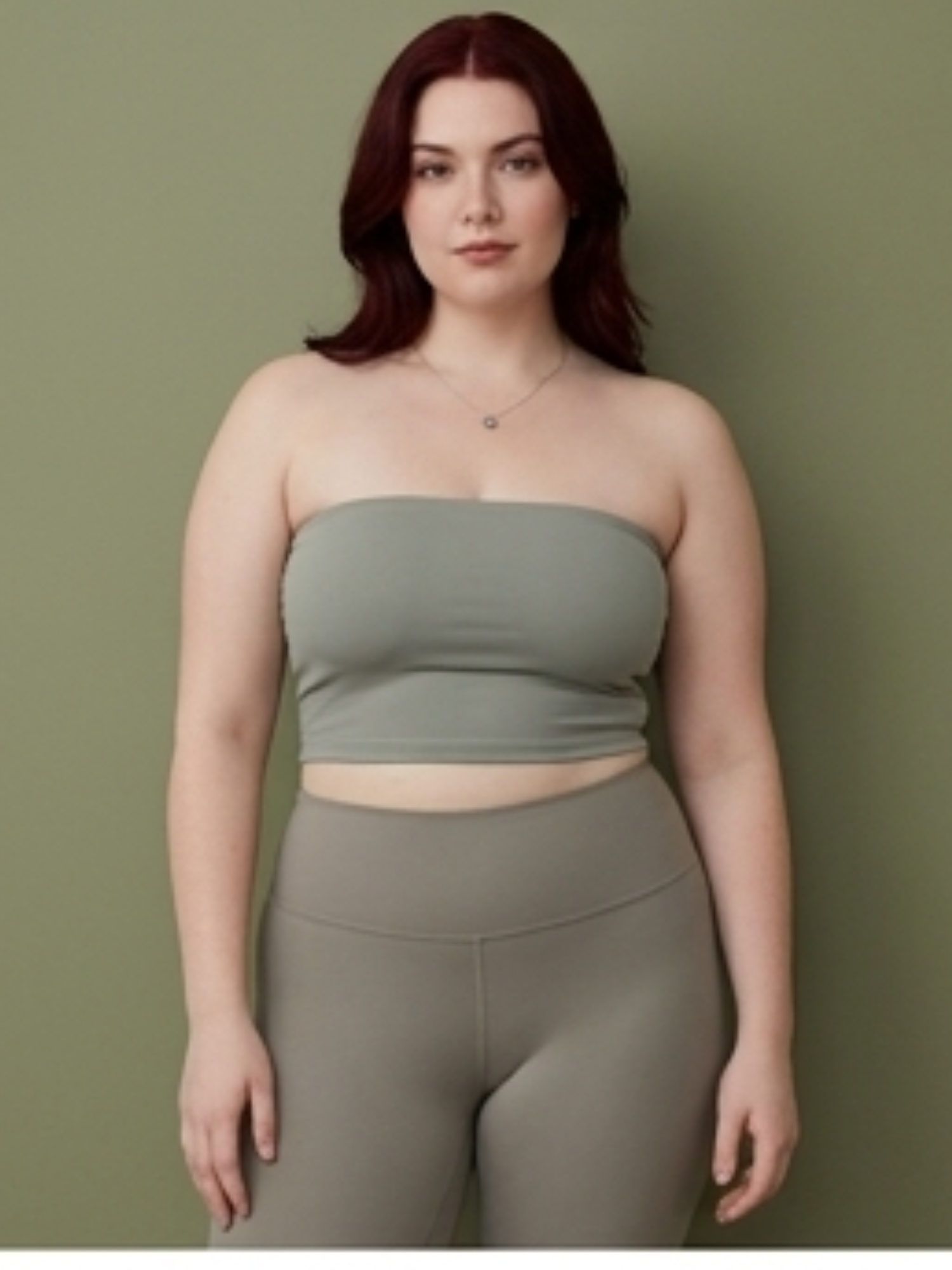 Strapless Tube Top Sports Bra
